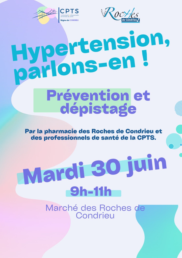 affiche Journée de prévention et dépistage de l’hypertensio