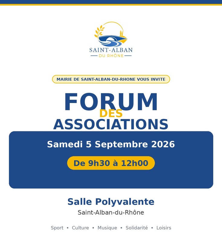 affiche forum des associations
