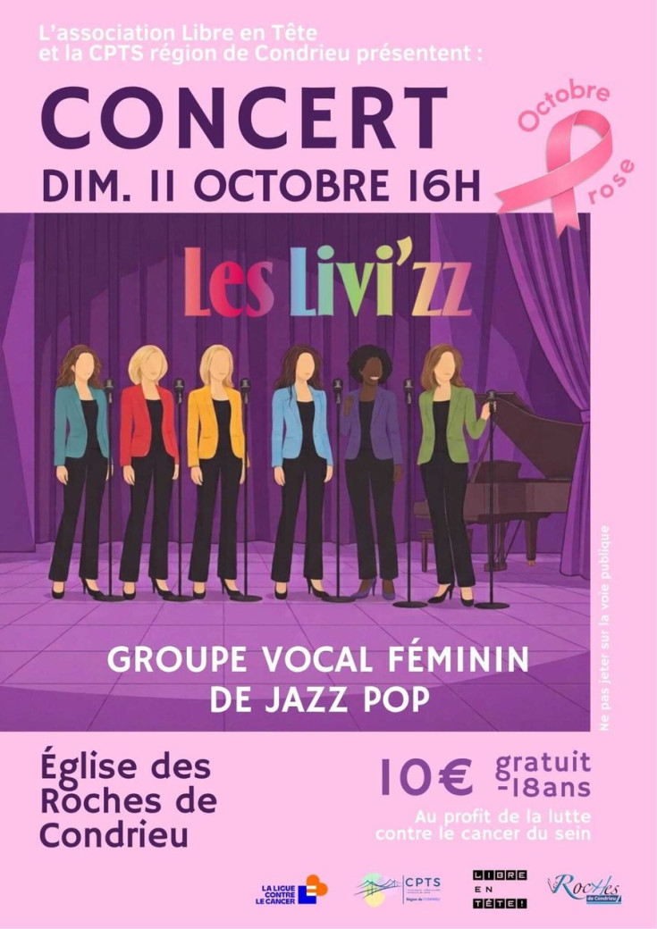 Concert des Livi'zz - Groupe vocal féminin de jazz pop