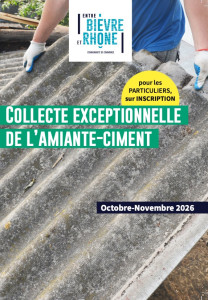 Collecte exceptionnelle de l'amiante-ciment